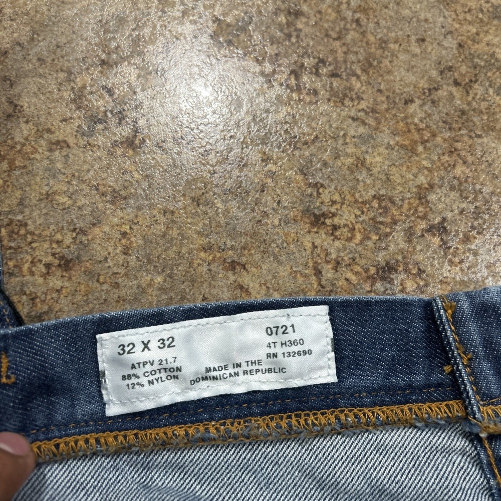 TECGEN FR Jeans Mens 32x32 Blue Solid CAT 2 2112 Flame Resistant Workwear - Picture 4 of 9
